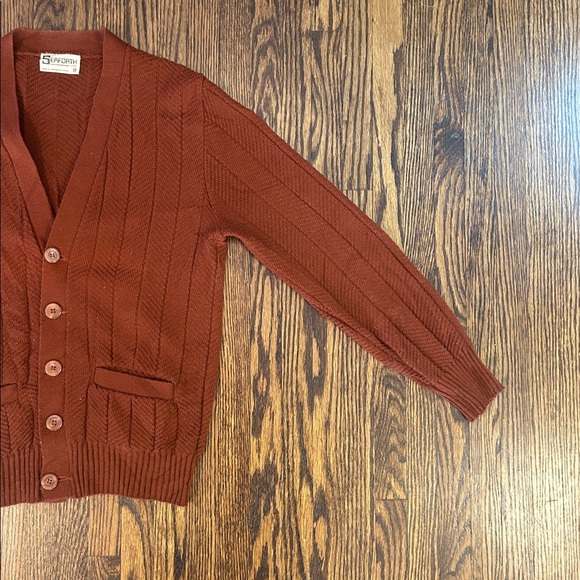 Vintage 80s Knit Cardigan - Picture 7 of 8